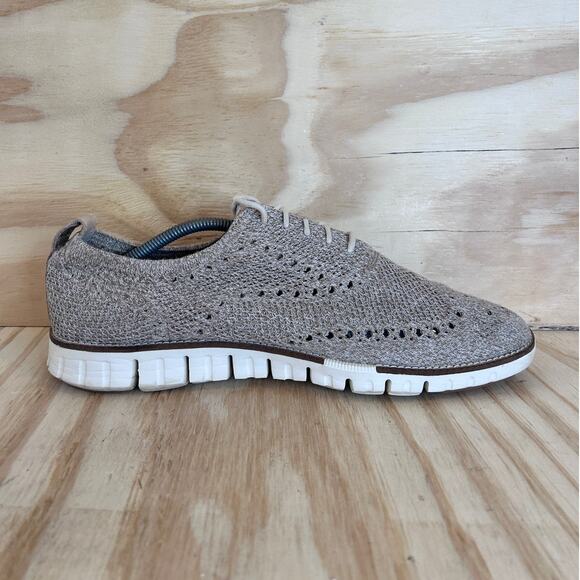 Cole Haan - ZeroGrand Wingtip - Oxford Shoes - Gray - Men\'s - 11.5M - C31151 main image 4